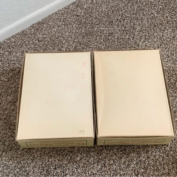 9 Vtg Christmas Classics Glass Ornaments Red Green Silver Glitter Tree Decor 2” - Picture 11 of 11